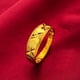 thumbnail image 1 of Anillo de latón chapado en oro con moneda europea brillante para hombres y mujeres Anillo de pareja chapado en oro portátil para pareja Joyería de oro y arena vietnamita, 1 of 5