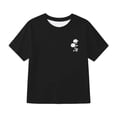 thumbnail image 5 of Tisuna Boys Summer T Shirts Kids Short Sleeve Crew Neck Floral Tops Regular Fit Street Daily Wear Tees For Toddler And Tweens 2-13 Years, 5 of 5