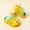 Yellow, variant on Garden Clogs Slippers For Kids Boys Girls Eva Cartoon Print Summer Closed Toe Leisure Adjustable Ankle Strap Yellow Toddler Child Sandals Size 18-24 Months
