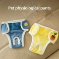 thumbnail image 5 of Washable Reusable Female Dog Physiological Sanitary Pants,Menstrual Care Pet Pants for Small, Medium Dogs, 5 of 6