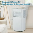 thumbnail image 6 of TROPOW 10000BTU Portable Air Conditioner 3 in 1 w/LCD Display Remote Control, Fast Cooling Up to 450 sq.ft, AC Cooling, Dehumidifier, Fan for Bedroom, Office, 6 of 10