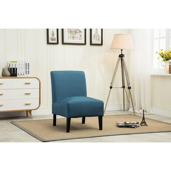 Topline Home Furnishings Fauteuil d'appoint bleu