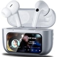 thumbnail image 1 of Auriculares Inalámbricos VEATOOL con Pantalla Táctil, 65H de Autonomía, 6 Modos de Ecualización, Pantalla Táctil Multifuncional a Todo Color, Mic ENC, Cancelación de Ruido ANC y Modo Transparencia, 1 of 7