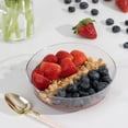 thumbnail image 3 of EcoQuality 16 oz Clear Round Plastic Bowls - Disposable Plastic Soup Bowls, Heavy Duty Salad Bowls, Reusable Soup Bowl, Baby Showers, Weddings, Birthday Party, BPA Free (80), 3 of 3