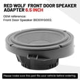 thumbnail image 3 of Adaptador de altavoz de puerta delantera RED WOLF de 6.5 pulgadas para Subaru, 3 of 7