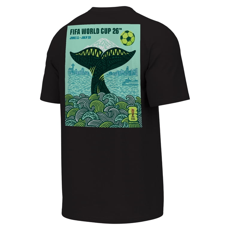 Men's Outerstuff Black 2026 FIFA World Cup Seattle Host City