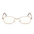 thumbnail image 2 of Gafas de lectura plegables de resina con marco de metal para personas mayores, con estuche para gafas, 2 of 5