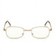 thumbnail image 3 of Gafas de lectura plegables de resina con marco de metal para personas mayores, con estuche para gafas, 3 of 5