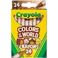 thumbnail image 2 of Crayola set 24 Crayones y 24 Colores Colors Of The World, 2 of 3
