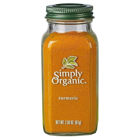 Simply Organic Ground Turmeric Root, Certified Organic | 2.38 oz | Curcuma longa L.