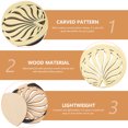 thumbnail image 3 of Acoustic Guitar Soundhole Cover Guitar Accessory for Sound Hole Feedback Control (Pattern F), 3 of 8