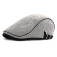 thumbnail image 1 of Boinas para hombre primavera Otoño Invierno a prueba de viento calle vendedor de periódicos boina sombrero Retro Inglaterra sombrero hombres sombreros gorras de pintor con visera, 1 of 2