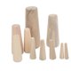 thumbnail image 1 of Emergency Boat Drain Plugs 10pcs - Tapered Thru Hull Soft Wood Plugs For Marine Leak Repair, 1 of 5