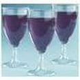 thumbnail image 2 of Plastic Wine Glasses (25Pc) - 25 Pieces, 2 of 2