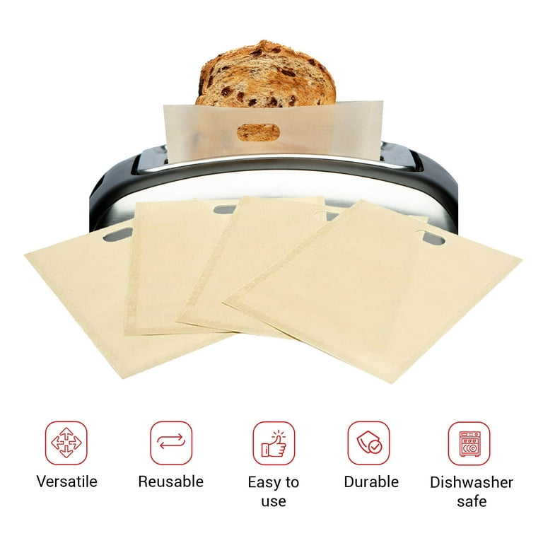 Cooks Innovations Reusable Toaster Bag - Pack of 4