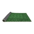 thumbnail image 2 of Ahgly Company Indoor Round Persian Emerald Green Traditional Area Rugs, 8' Round, 2 of 4