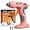 Pink, variant on Hot Glue Gun, 20s Fast Preheating Anti-drip Cordless Glue Gun, 2Ah USB-C Rechargeable Hot Glue Gun with 25 Pcs Mini Glue Sticks Set, Smart Power-Off (Blue-25)