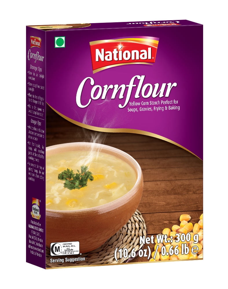 National Foods Corn Flour 10.58 oz (300g) Corn Starch for Cooking