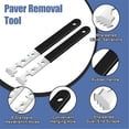 thumbnail image 3 of 2-in-1 Paver Removal Tool with Hex Wrench, 2 Pcs Set Paver Puller Tool with Double Joint Scraper, Micro-Tooth Groove & Non-Slip Handle, 3 of 4