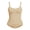Khaik, variant on Women’s Seamless V-Neck Bodysuit Shapewear, Sleeveless Tummy Control Body Shaper, Slimming & Invisible Under Clothes,Beige