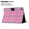 thumbnail image 4 of SaniMore Wallet Case for iPad 10th Generation 10.9" 2022, PU Leather Case Lattice Pattern Shockproof TPU Shell Auto Wake/Sleep Card Slots Anti-slip Strip Shockproof Kickstand Case, Rose, 4 of 6