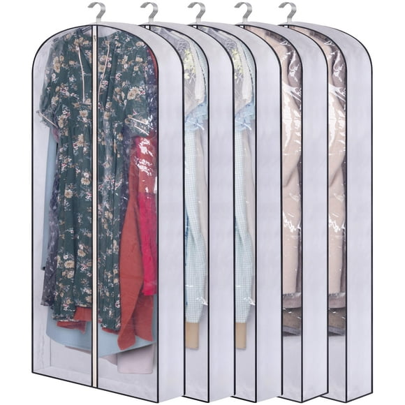 Bolsa de ropa Sleeping Lamb para colgar durante mucho tiempo, 60 pulgadas, 5 paquetes, armario