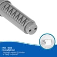 thumbnail image 4 of Kenney Plastic Spring-Loaded Toilet Paper Cylinder Replacement, Gray, 4 of 5