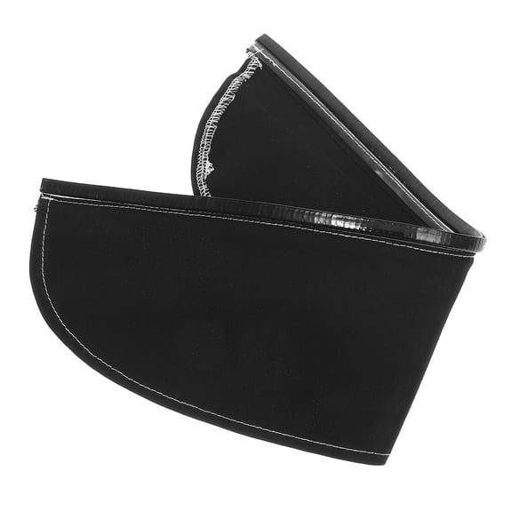 UPGRATOR Neck Guard Black Fireproof Cloth 1Pack 20.5X5.4X0.2in