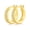 Gold, variant on Rose/Gold Moissanite Diamond Hoop Earrings for Women 0.24cttw D Color VVS1 Clarity 925 Sterling Silver Diamond Earrings Hoops Round Cut Bridal Earrings for Wedding Men Moissanite Hoop Earring
