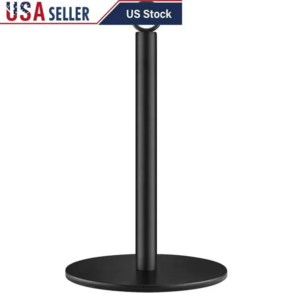 Paper Towel Holder Countertop Metal Kitchen Roll Holder Non Slip Stable Design