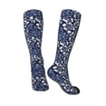 thumbnail image 5 of Lsque Plant Printed Crew Socks Men's Women's LightWeight Thin Casual Calf Socks ,Knee High Socks,Cotton Socks, 5 of 9