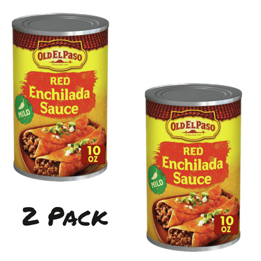 ( 2 Pack ) Old El Paso Mild Red Enchilada Sauce, 1 Ct., 10 oz.