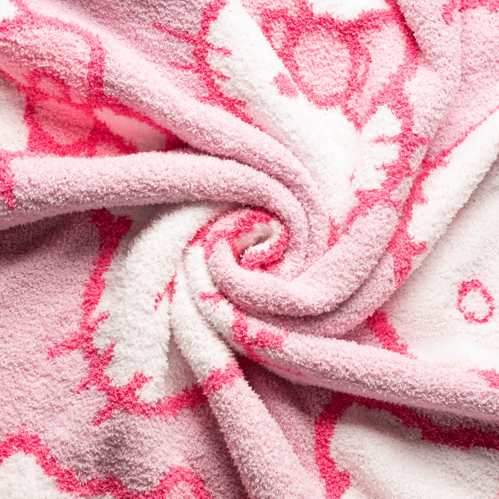 Sanrio Hello Kitty Cute Faces Feather Knit Throw
