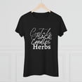 thumbnail image 5 of Crystals Sage Candles Herbs Women's Triblend Tee, 5 of 5