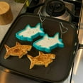 thumbnail image 3 of Mobi Pancake Silicone Mold - Put FUN Back Into Breakfast, Shark Bites, 3 of 3