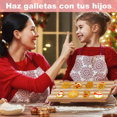 thumbnail image 4 of 16 Piezas Cortadores De Galletas Navidad Moldes Repostería - Xtellar Rosa Claro, 4 of 4