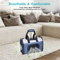 thumbnail image 4 of JESPET & GOOPAWS: Sport Airline Pet Carrier - Dark Blue - 16", Dogs Cats Up To 10lbs, Soft-Sided Collapsible Kennel, Airline Approved, Travel Handbag, 4 of 9