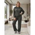 thumbnail image 2 of Conjunto Casual 2 Piezas Sudadera y Pants con Estilo Urbano, Cómodo y Diseño Atemporal para Mujer, 2 of 5