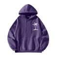 thumbnail image 3 of Men's Hooded Print Pattern Fashion Loose Men's And Women's Long Sleeve Hooded Sweatshirt 4XL, 3 of 4