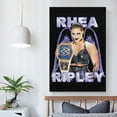 thumbnail image 5 of Rhea Ripley Poster, Canvas Wall Hanging Art Painting, Artwork Print for Home Decor Bedroom Living Room Dorm, Unframe, 5 of 8