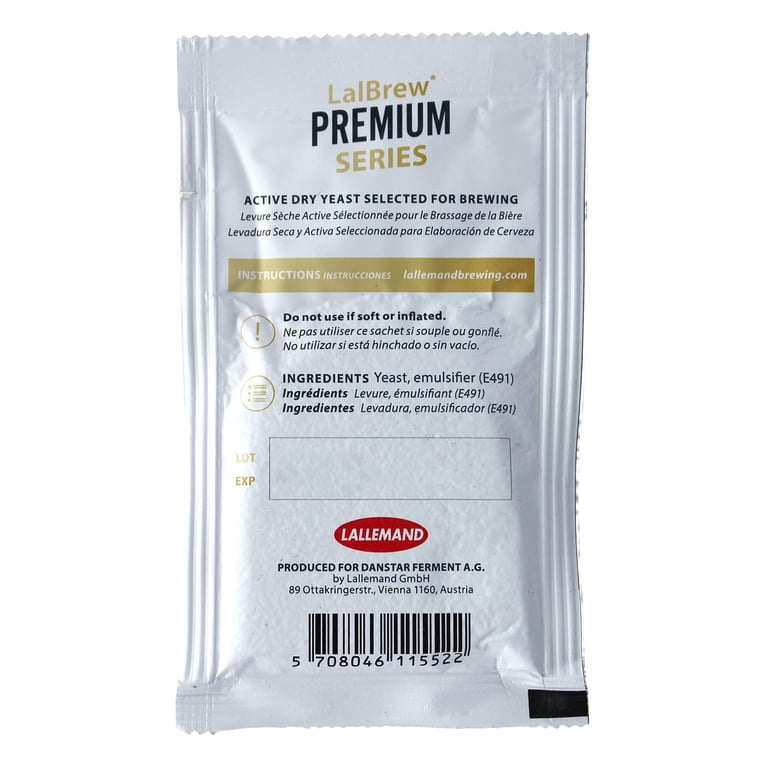 Lallemand Verdant IPA Dry Yeast - 11g Packets (Pack Of 5), For NEIPA, Hazy IPA, Pale Ales