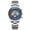 AD2551 Blue, variant on Men AD2551 Chronograph Watch Japan OS20 Quartz 37mm C3 Lume 100m Waterproof Steel Bracelet(Blue)