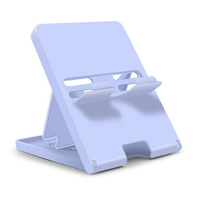ZheElen Adjustable Bracket Folding Game Rack Play Stand Holder Base Replacement for Nintendo Switch Console