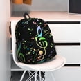 thumbnail image 5 of Pofeuu Music Notes Print Laptop Backpack Travel Canvas Backpack for School Lightweight and Comfortable Backpack College Backpack Schoolbag, 5 of 6