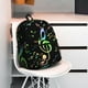 thumbnail image 5 of Easygdp Music Notes Mochila Casual para Portátil, Mochila para Escuela, Viajes, Negocios, 5 of 6