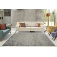 thumbnail image 2 of Ladole Rugs Concord Beautiful Indoor European Smooth Abstract Pattern Area Rug Carpet in Caramel-Grey, 3x10 (2'7" x 9'10", 80cm x 300cm), 2 of 4