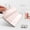 White, variant on iMzoon 42Pcs Precut Fabric 10" Squares with Wavy Edges,Cotton Fat Quarters for Quilting & Sewing, DIY Craft Supplies and Color Analysis Swatches - White