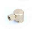 thumbnail image 4 of SENRISE Female Thread Dia Flat Button Type Metal Grease Nipple Coupler 16mm/22mm Silver Tone Universal, 4 of 5