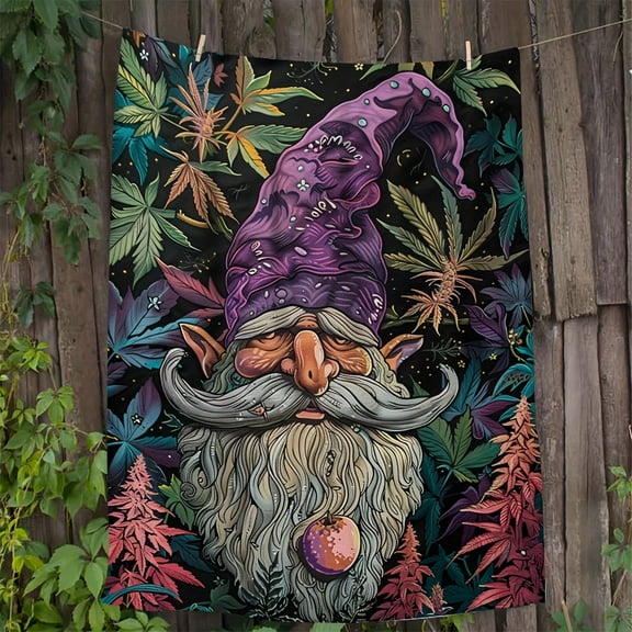 Cozy Elf-Themed Soft Flannel Throw Blanket - Perfect Gift for Friends, All-Season Comfort, Versatile Use