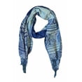 thumbnail image 1 of Collection Xiix Foulard à Rayures Paisley, Bleue, 7228, 1 of 1